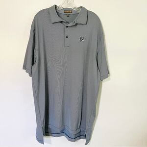 Peter Millar Summer Comfort Striped Polo XXL Great Condition!